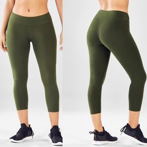 Fabletics Mid-Rise PowerHold Capri Leggings